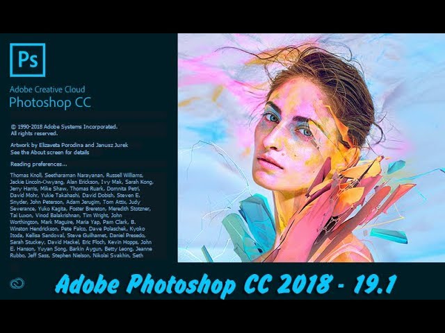 Tải Photoshop CC 2018 Full bản
