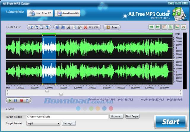 Free MP3 Cutter: Chỉnh sửa âm thanh dễ dàng và nhanh chóng miễn phí